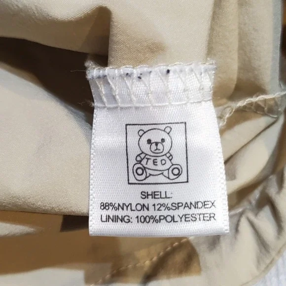 Teddy Fresh Colorblock Pullover Windbreaker Jacket Size S Anorak Hooded 1/2 Zip - Picture 12 of 13